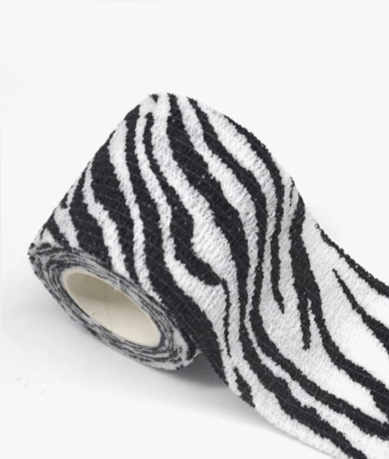 Nail Tech Wrap Tape- Pink/ zebra