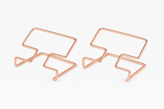 🌸 Rose Gold Appointment Card Holder