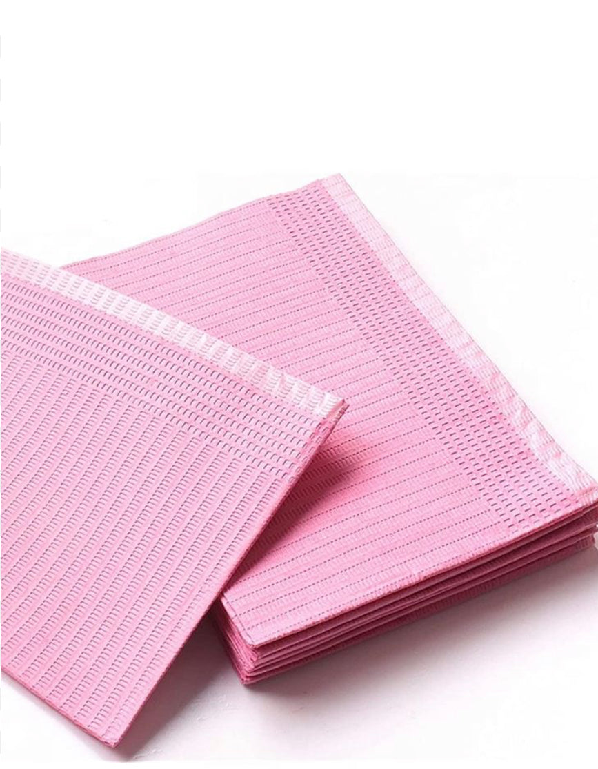 🩷 Disposable Nail Desk Towels - Pink (Pack of 20)