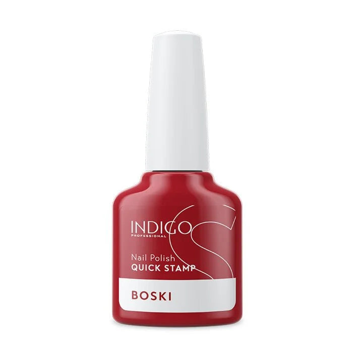 🎨 Indigo Quick Stamp Nail Polish