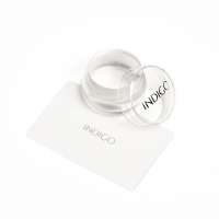 🩵 Clear Silicone Nail Art Stamper & Scraper Set